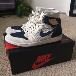 Air Jordan 1 Retro OG Hi Flyknit Jeter